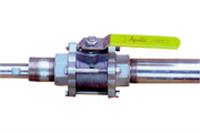 7774 / 7774D Insertion / Removal Ball Valve Mounting